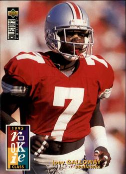 Joey Galloway Seattle Seahawks 1995 Upper Deck Collector's Choice Rookie Card - Rookie Class #8